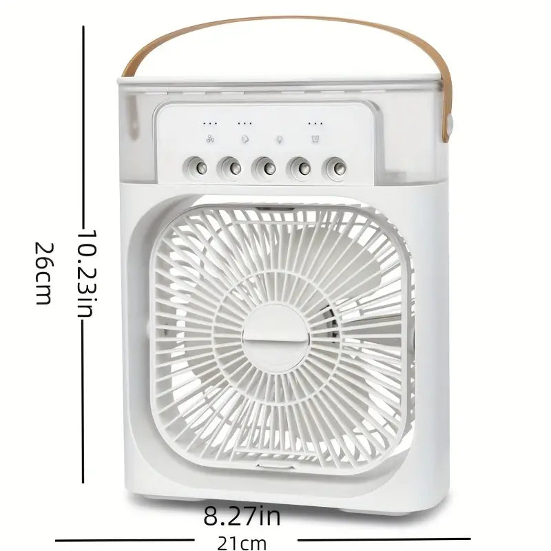 Portable Humidifier Fan AIr Conditioner Household Small Air Cooler-4