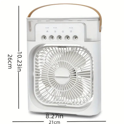 Portable Humidifier Fan AIr Conditioner Household Small Air Cooler-4