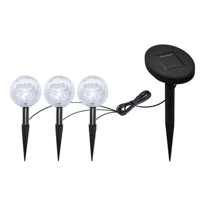 NNEVL Garden Lights 6 pcs LED with Spike Anchors & Solar Panels-2