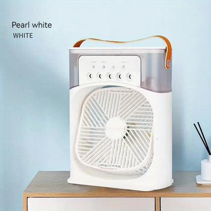 Portable Humidifier Fan AIr Conditioner Household Small Air Cooler-2